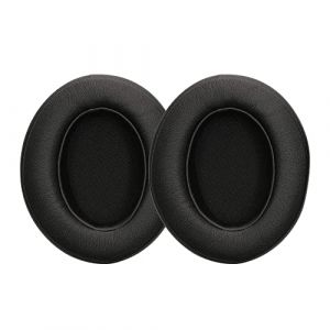 kwmobile 2X Coussinet Compatible avec DOQAUS Coussinet - Coussinets en Mousse pour Casque Audio - Noir (SX-Commerce, neuf)