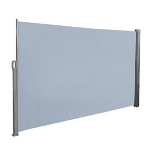 UISEBRT Store Lat&eacute;ral R&eacute;tractable Brise-Vue Pare-Soleil pour Balcon, Terrasse, Jardin, 200 x 300cm, Gris (Danyang Home, neuf)