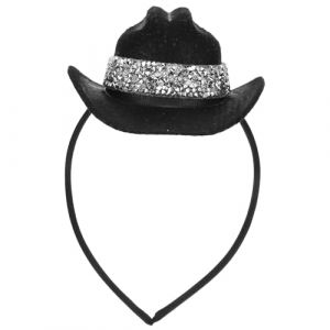 Healeved Mini chapeau haut de forme sur serre-t&ecirc;te - Serre-t&ecirc;te de costume bibi - &Eacute;l&eacute;gant mini chapeau pour cosplay, carnaval, go&ucirc;ter et &eacute;v&eacute;nement (Accompany JY, neuf)