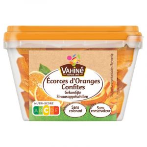 VAHINE - &Eacute;corces doranges confites - Savoureuses et gourmandes - Id&eacute;ales pour p&acirc;tisseries et desserts - 100g - Lot De 3 (LE GRAND MARCHE DE FRANCE, neuf)