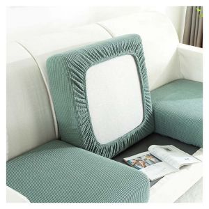 Housse de Coussin de Canapé de siège Extensible 3/4 Places/d'angle 60*80/70*40/60*60/45*45 Housse de Protection pour Meubles Couvre pour Canapé Protege Antipoussière ( Color : #8 , Size : 4 seats - X (anbuhuwai, neuf)