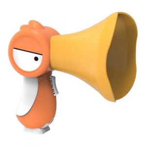 Keyubria Changeur De Voix pour Enfant, Mégaphone À Changement De Voix, Jouet Éducatif pour Haut Parleur pour Enfant, Changeur De Voix Amusant avec Mégaphone, Jouet De Haut Parleur en Forme D'oiseau (Qinsyit, neuf)