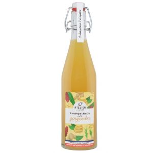 Sirop de Gingembre-ATELIER DU SIROP-Fabrication Artisanale Fran&ccedil;aise-25cl (Atelier du Sirop, neuf)