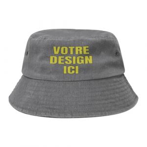 MOSGDBV Bob personnalis&eacute; Chapeau bob Personnalisable Homme Femme &ndash; Ajoutez Un Design Dr&ocirc;le Chapeau de Peche &ndash; Id&eacute;e Cadeau Parfaite pour Vacances et Ext&eacute;rieur (l&uuml;simaoyi, neuf)
