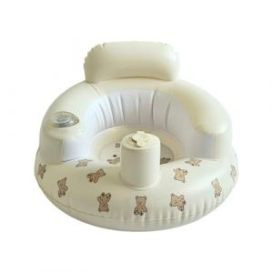 Siège De Sol Gonflable, Siège Gonflable pour Bébés, Siège Pliable Gonflable Au Sol pour Tout-Petits – Chaise De Sol À Pompe À Air Intégrée pour Gonfler pour La Plage, Le Lit, L', La Maison, La Sa (qinjinxinxikeji, neuf)