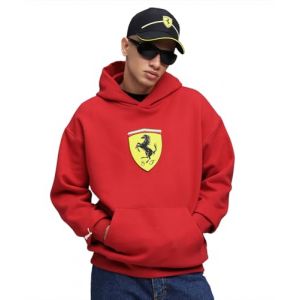 PUMA Hoodie &agrave; &eacute;cusson Sportswear Scuderia Ferrari Homme XL, Rosso Corsa Red (sportroompl, neuf)