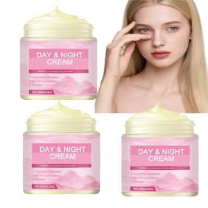 Cr&egrave;me au r&eacute;tinol pour le visage et le cou, avec hyaluronique, collag&egrave;ne pour femme, anti-&acirc;ge, hydratant pour le visage, cr&egrave;me de jour et de nuit, raffermissante et repulpante (3Pcs) (kmryfbhh, neuf)