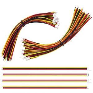 Lyeteung 20 Paires JST 1.5 ZH 3 Pin Connecteur, JST ZH 3 Broches Connecteur Mâle et Femelle avec Câble Fil Électrique 150mm 26AWG (Lyeteung, neuf)