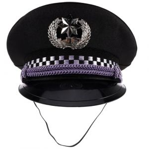 TINEASUR chapeau de chapeau halloween chapeau de fete Chapeau de r&ocirc;le chapeau de pirate Chapeau de th&eacute;matique capsme chapeaux de marin chapeau d'officier chapeau d'h&eacute;lice coton (Sauxi, neuf)