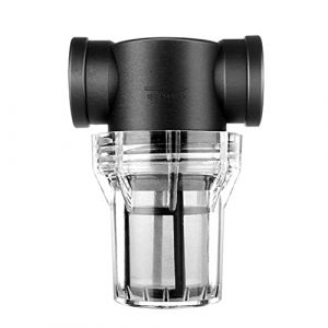 Filtre de tuyauterie, filtre de pompe &agrave; eau avec filtre en acier inoxydable &agrave; maille 40/80, &eacute;cran de maille en ligne, filtre de pompe &agrave; eau pour l'irrigation de jardin (Carpango, neuf)