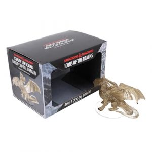 D&D Icons of The Realms Miniatures pr&eacute;peintes Adult Crystal Dragon (Boulevard Online, neuf)