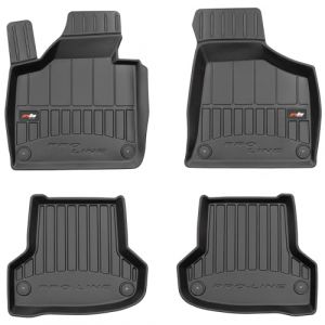 MOTOS Tapis de sol caoutchouc pour Audi A3 Sportback 8P 2003-2013 Améliorez Votre Confort de Voyage avec Le tapis noir antidérapant Auto 3D- tapis voiture Tous Temps pour Voiture, Protection Contre le (MOTOS EU, neuf)