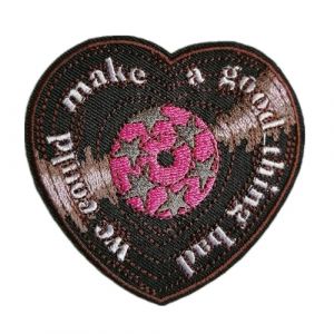 BPA Patch Thermocollant Ecusson Thermocollant Ecusson a Coudre -We Could Make a Good Thing Bad (bpa, neuf)