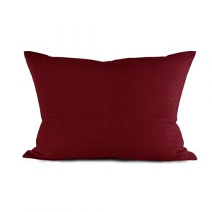 SYLC Housse Coussin Exterieur Impermeable, Housse Si&egrave;ge Canap&eacute; Protection Compl&egrave;te avec Fermeture &Eacute;clair, Amovibles Housse Assise Salon De Jardin Terrasse Caravane (Wine Red,Pillowcase 30&times;50cm) (YUNDU, neuf)