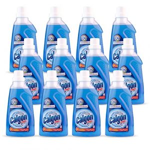 Lot 12 Calgon Anti Calcaire Gel 750 ml. Nettoyants maison (Stock Bureau Maison Bien-être, neuf)