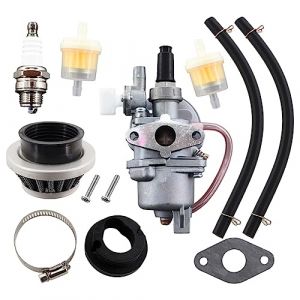 MCHNIC PZ13 13mm Carburateur et Filtre &agrave; Air pour 2-temps 43cc 47cc 49cc Pocket Bike Engine Mini Carb Pour Quad ATV Moto Pocket Dirt Bike 43cc 47CC 49CC Filtre &agrave; Carburant (Rumel, neuf)