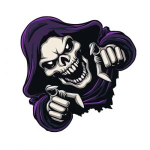 Autocollants De 3D Halloween Automobile Arrière Sticker, Autocollants De Vitre Arrière De Voiture Crâne, Autocollant Adhésifs Pour Fenêtre D'Halloween, Autocollant Pour Capo (sliensiy, neuf)