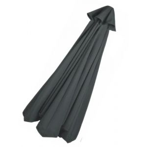 ILiemao Toile de Rechange pour Parasol 200/230/250/270/300/350 cm À 6/8 Baleines Polyester Auvent de Remplacement pour Parasol de Cour Jardin Plage(P16,7.5ft 230 cm 6 Ribs) (sanroy, neuf)