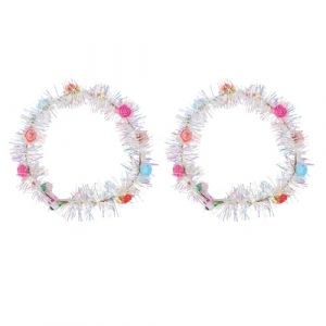 Homoyoyo Lot de 2 Bandeaux Lumineux Cerceau &agrave; Cheveux Taille Unique, LED &Eacute;clairage Color&eacute;, Coiffe de F&ecirc;te pour Femmes, Accessoires Lumineux pour Festivals et Couleur Al&eacute;atoire (meRIoy, neuf)