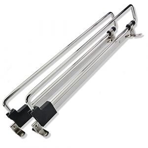 Mprofi MT&reg; 2 Pi&egrave;ces | Porte Cintre Coulissant 400mm | Porte Manteaux T&eacute;lescopique | V&ecirc;tements Extractible | Tringle Coulissante Penderie pour Armoire ou Dressing | Tige de Placard Extensible (Mprofi MT, neuf)