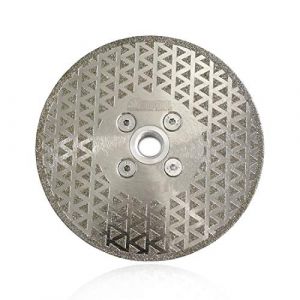 SHDIATOOL Disque Diamant 125mm Lame de Scie Électroplaqué Double Face pour Coupe et Meulage Pierre Granit Marbre Tuile (SHDIATOOL, neuf)
