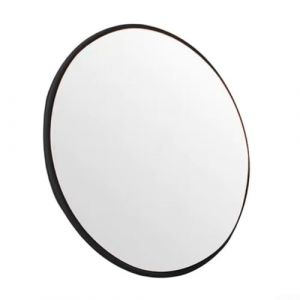 Miroir convexe de s&eacute;curit&eacute; grand angle de 45 cm avec support mural r&eacute;glable pour all&eacute;es, garages, angles morts, s&eacute;curit&eacute; routi&egrave;re, ext&eacute;rieur et int&eacute;rieur, acrylique incassable (30 cm) (frontowner, neuf)