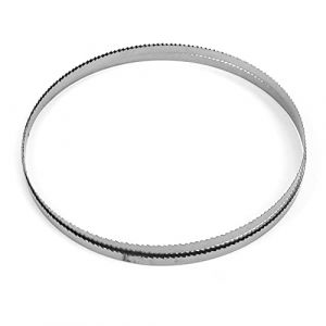 GAESHOW Lame de Scie A Ruban 1400 X 6,35 X 0,35 Mm, Lame de Scie à Ruban pour MéTal Pour Coupes Circulaires/Curvilignes, pour Scie à Ruban 6T SK5 (1400 * 6.35 * 10T) (Fashion Ustory, neuf)