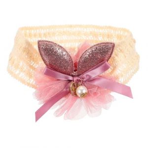 SAFIGLE Bandeau Garçon Fille Oreilles de Lapin Pailleté Tissu Accessoire Cheveux Garçon Fille pour Fêtes Pâques et (Grand Di, neuf)