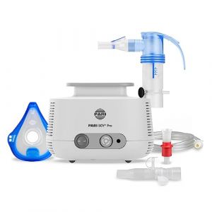 PARI BOY Pro Inhalateur pour adultes et enfants – Nébuliseur avec contrôle PIF pour la thérapie des maladies respiratoires graves – Temps d'inhalation court en cas de forte déposition pulmonaire (DocMed GmbH, neuf)