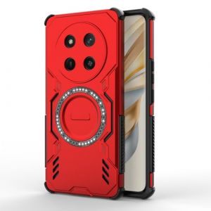 YUXING Coque pour Honor Magic 7 Lite 5G - Protection Militaire Anti-Choc avec Motif Anti-Dérapant, Revêtement PC Rigide et TPU Souple, Anneau Housse de Téléphone avec Airbags aux Quatre Coins (Mayfei, neuf)