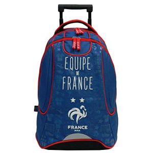 Equipe de FRANCE de football 203FFF204ROS Sac à Dos à Roulette Enfant, Bleu, Taille Unique (MISTERLOWCOST, neuf)