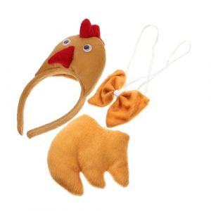 Holibanna 1ensemble Costume Animal Cosplay Pour Gar&ccedil;on Fille Ensemble Accessoires De Poule Avec - Et Queue Pour F&ecirc;te (dibey, neuf)