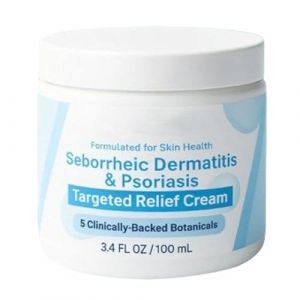 2 Pi&egrave;ces Cr&egrave;me Pour Le Traitement De La Dermatite S&eacute;borrh&eacute;ique Et Du Pso-riasis -Baume Apaisant Pour Le Cuir Chevelu, Cr&egrave;me R&eacute;paratrice, Pour La Barbe Pour Un Cuir Chevelu Et Une Peau Doux Et Apais&eacute;s (ranheo, neuf)