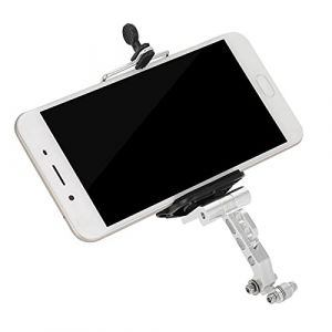 Kuuleyn Accessoire RC, Support de Montage réglable pour téléphone 5,5 Pouces pour émetteur Flysky FS-i6 FS-I6S FS-i6X pour hélicoptère multirotor RC Planeur quadrirotor (mieasot, neuf)