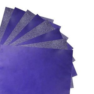100 Feuilles Papier Carbone Bleu, Papier Calque A4, pPapier de Transfert de Carbone pour Bois, M&eacute;tal, Verre, Toile, Bricolage, et Autres Surfaces (bleu) (ErShiPing, neuf)