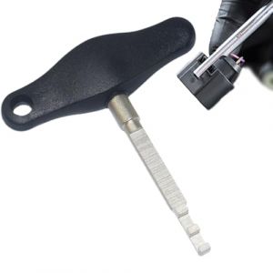 Outil D'extraction De Bornes | Extracteur de Connecteurs Auto - Extracteur Portable En Forme De T Pour Fiches De Faisceaux De Fils Et Atelier Automobile (QIQI-line, neuf)
