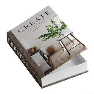 Tidevib Bo&icirc;te de rangement en faux livre avec compartiment secret, ornement de livre d&eacute;coratif pour la maison ou le bureau, pour les &eacute;tag&egrave;res, les bureaux et les tables basses (FH-26) (Secret Dream, neuf)