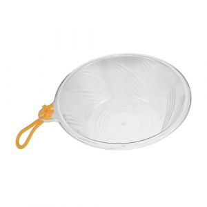 HAMPPLIES Lavabo Rond Pour Salon Shampoing Lavabo Pour Le Visage En Plastique Transparent Portable &Eacute;pais &Eacute;tanche Transparent (Chfaan, neuf)