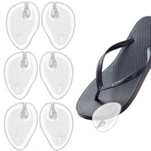 THXFUNAREA 3 Paires Demi Semelles Chaussures Femme Coussinets Antid&eacute;rapants avec Coussinet Talon Chaussure, Semelles Gel Coussinet Plantaire Avant Pied Silicone pour Les Femmes Haut Talon (BYSMDXZDZH, neuf)