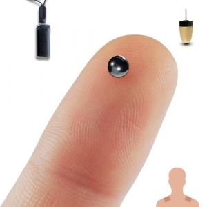 PingaOculto Oreillette Espion Bluetooth Ecouteur Mini Invisible Examen Nano Cach&eacute; Telephone Microphone Bandes Adh&eacute;sives - Casque sans Fil &agrave; Distance (Oreillette Espion Nano V8 + VIP Pro Supermini) (PingaOculto, neuf)