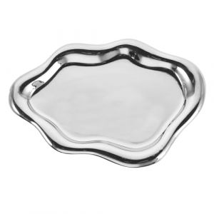 FOMIYES Plateau à bijoux en céramique pour femme, plateau à bijoux irrégulier en forme de, plateau pour montres, clés, accessoires photo esthétiques (Family&Personal, neuf)