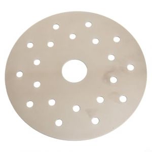 Plaque convertisseur de plaque &agrave; induction, plaque adaptateur &agrave; induction, diffuseur de chaleur en acier inoxydable pour plaque &agrave; anneau, diffuseur de chaleur &agrave; disque (16,5 cm) (ReachMall, neuf)