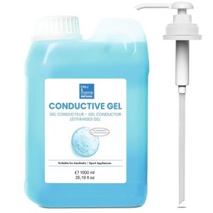 Gel Conducteur Professionnel : Radiofr&eacute;quence, Electrostimulateur Musculaire, Ultrasons, &Eacute;lectrodes, Cavitation, Epilateur Lumiere Pulsee, Epilateur Laser - 1000 ml (Smart Home France, neuf)