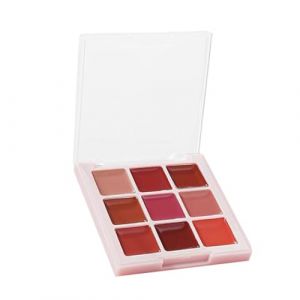 Gloss &agrave; l&egrave;vres de couleur cr&egrave;me, palette de maquillage, cosm&eacute;tique, lot de gloss &agrave; l&egrave;vres, &eacute;tanches, hydratant, mat, avec 9 couleurs, pour une utilisation quotidienne des professionnels du maquillage (zihaok, neuf)