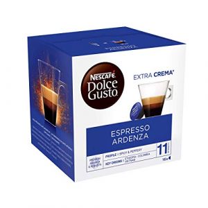 Nescafé Dolce Gusto Espresso Ardenza - Café - 96 Capsules (Pack de 6 boîtes x 16) (The Live Box - FR, neuf)