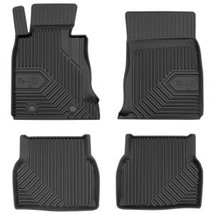 MOTOS Tapis de Sol Caoutchouc pour BMW Serie 5 E39 1995-2003 Am&eacute;liorez Votre Confort de Voyage avec Le Tapis Noir antid&eacute;rapant Auto No.77- Tapis Voiture Tous Temps pour Voiture, Protection Contre Les (MOTOS EU, neuf)