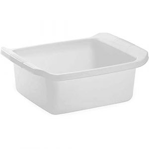 GIO'STYLE GiòStyle Bassine rectangulaire, 15 L, 45 x 35 x 18 cm Blanc (Glooke, neuf)