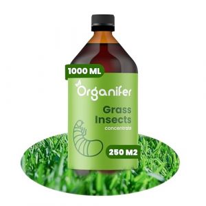 Concentré Jardin Pour Gazon Et Sol - 1 Litre - 1000 M2 - Catégorie Vers Blancs Et Nématodes - Produit Naturel À Diluer Pour Pelouse Et Jardin - Organifer (Wilpe Store, neuf)