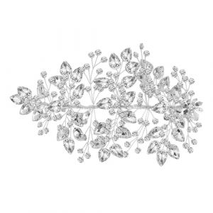 Didiseaon Coiffes De Mariée Coiffes De Mariée Pour Mariage Coiffe Pour Femme Coiffe De Mariée Coiffe De Mariage Pour Femme Coiffe De Mariage Pour Mariée Vigne De Cheveux De Mariée Cristal (Merkowski, neuf)
