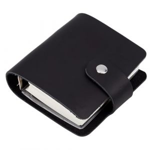 craspire Carnet de Notes en Cuir Petit A9 carnet de Voyage Vintage mémo Quotidien Papier 3.5 x 3.7in 120 Pages Fermeture à clé Recharge Bloc-Notes Portable pour Homme Femme Cadeau Artiste Voyageur (CRASPIRE FR, neuf)
